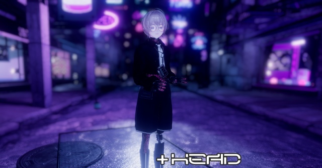 【16アバター対応&汎用/マテリアル付】Cyber body Material