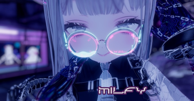 【16アバター対応&汎用/マテリアル付】Cyber body Material