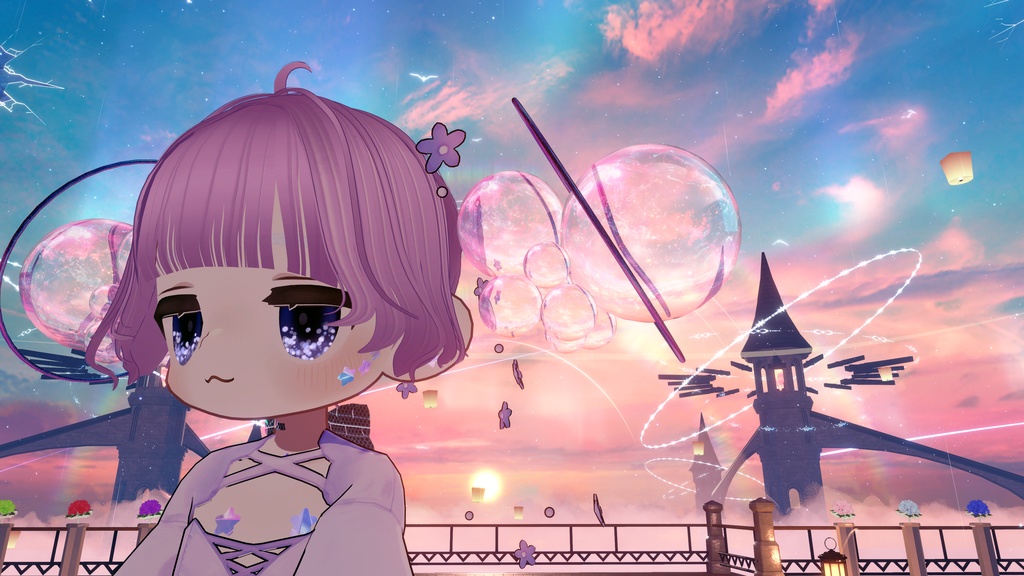 【アニメーションつき/カラバリ15種類】☆彡惑星シニヨン☆彡