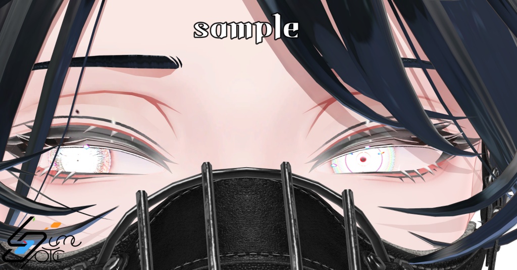 【Lume Optic 専用/マテリアルつき】逆光アイテクスチャ【21色】