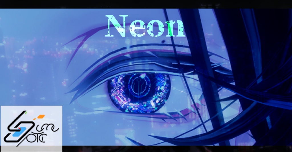 【Lume Optic 専用/マテリアルつき】ネオンアイテクスチャ【14パターン】