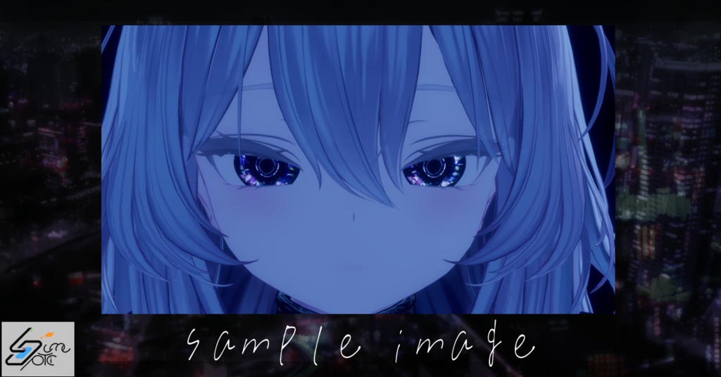 【Lume Optic 専用/マテリアルつき】ネオンアイテクスチャ【14パターン】