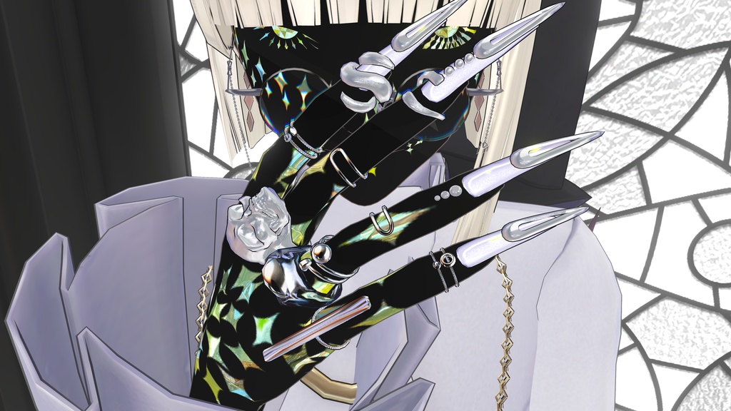 【Zain専用/髪・顔・体/汎用マテリアル付き】💎宝石マテリアル-your facets-💎