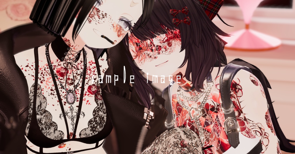 【しなの専用/髪・体/汎用マテリアル付き】💎宝石マテリアル-your facets-💎