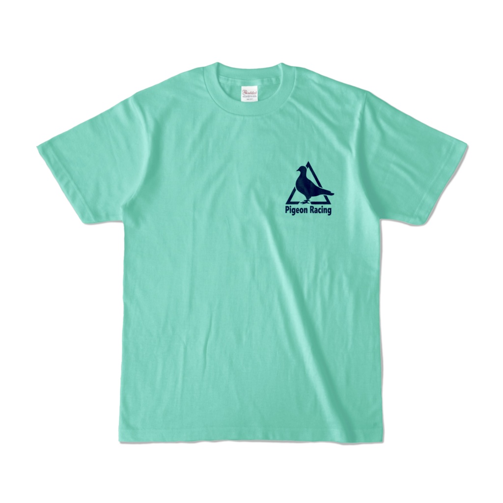 鳩レースTシャツ　アイスグリーン
