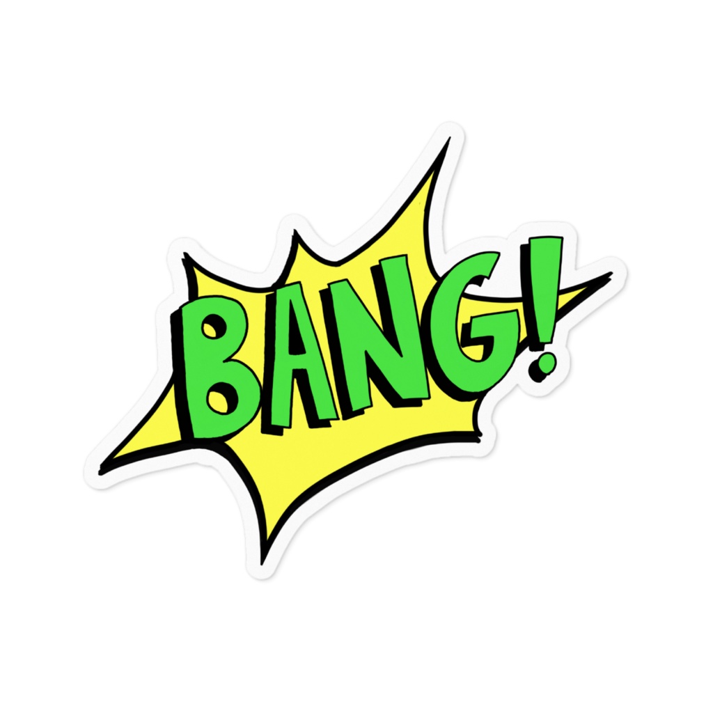 ステッカー　BANG!