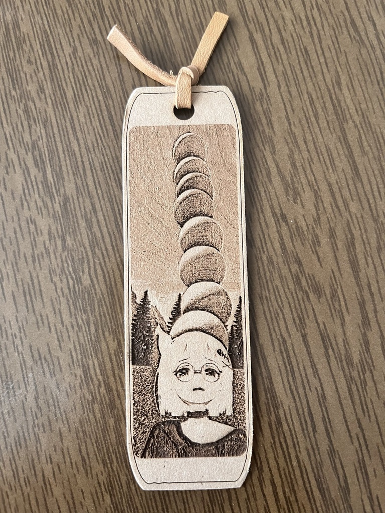 木製【オリジナルしおり】好きな写真・イラストでオリジナルしおりを作ります! ブックマーク