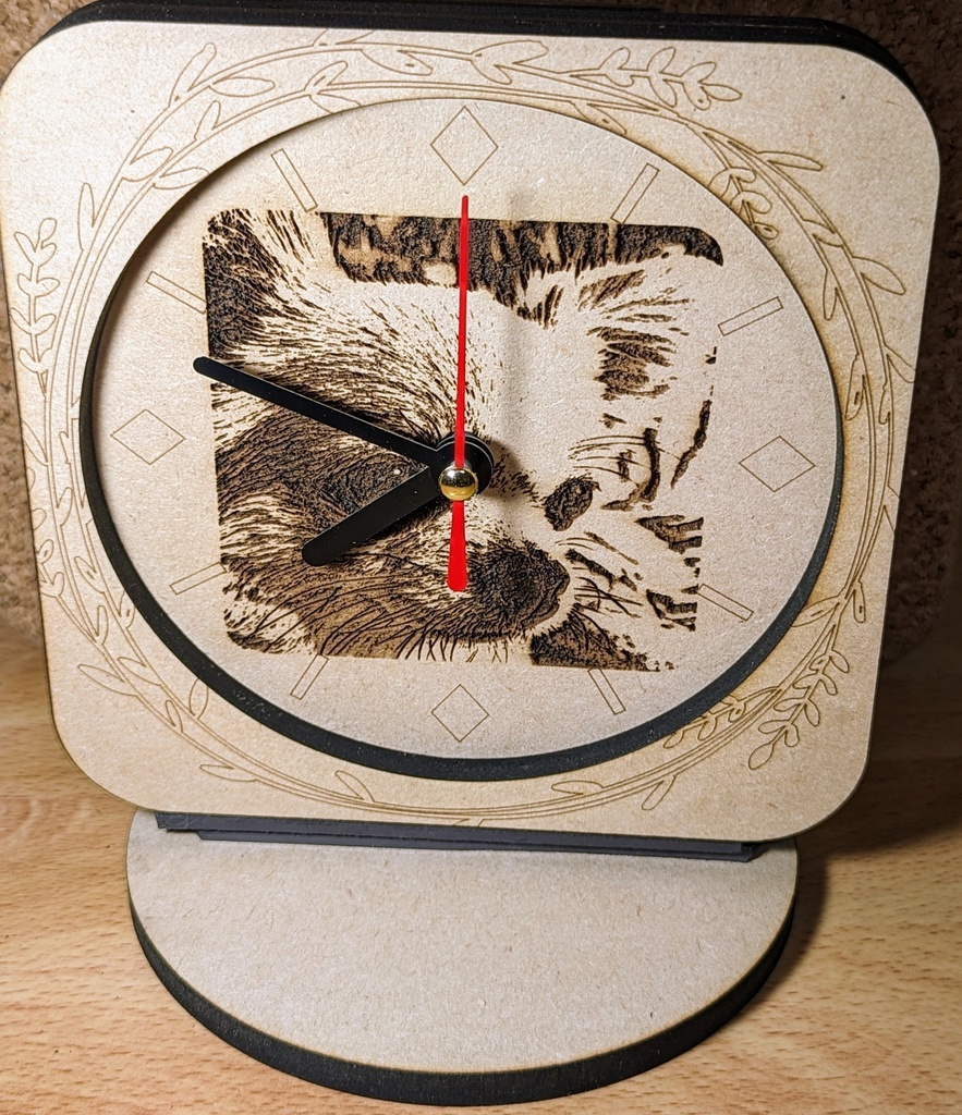 【オーダーメイド時計】アバター写真・ペット・家族・の写真やイラストを時計に