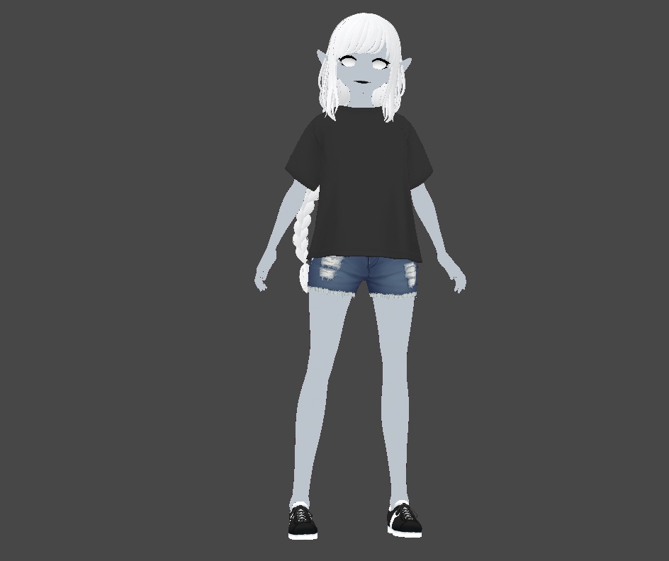 Color Customizable Wolf Tail