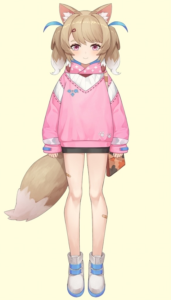 【Live2D】【VTS対応】狐子 (CheekPuff added)