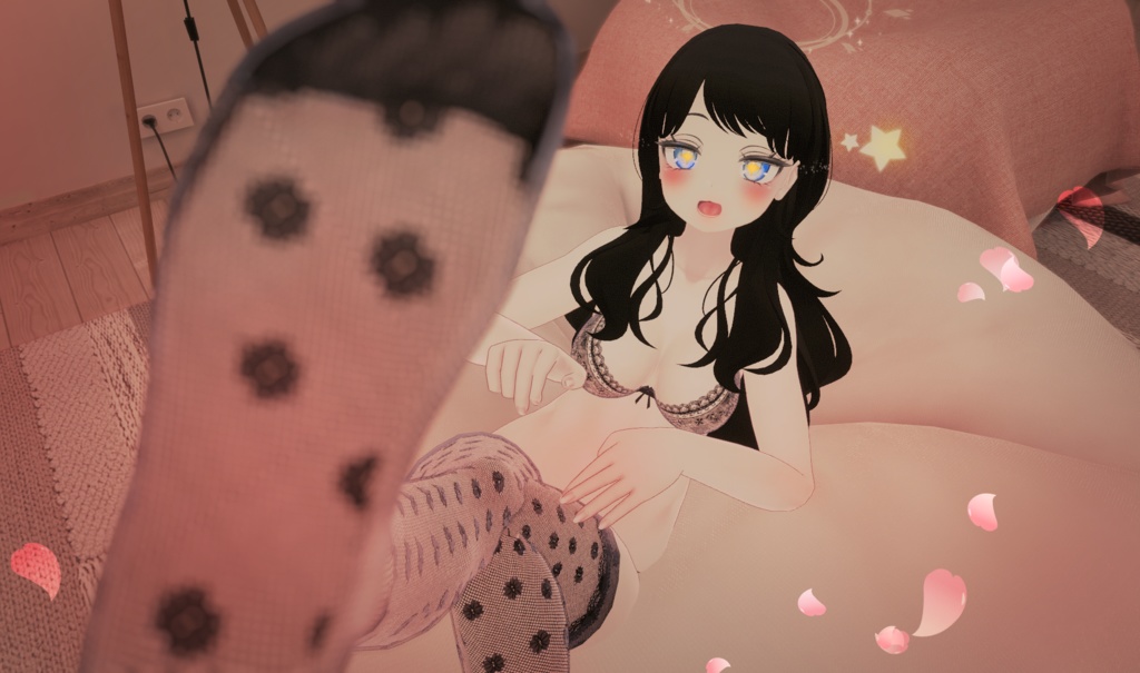【VRChat】 Selestia’s delicate underwear / Selestia의 섬세한 속옷 / Selestiaの繊細な下着