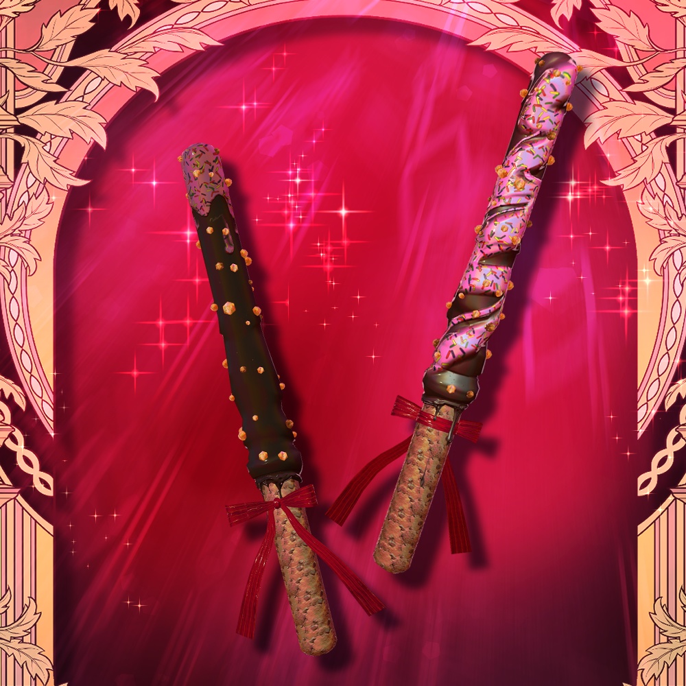 【VRChat】 Chocolate stick of love / 愛のチョコスティック / 사랑의 초코스틱