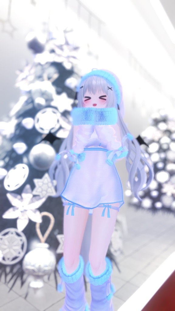 【VRChat】 Secret Santa Girl / 秘密のサンタガール / 비밀의 산타걸