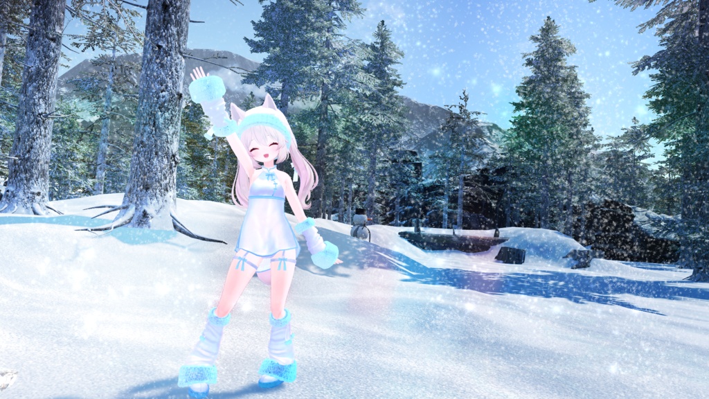 【VRChat】 Secret Santa Girl / 秘密のサンタガール / 비밀의 산타걸