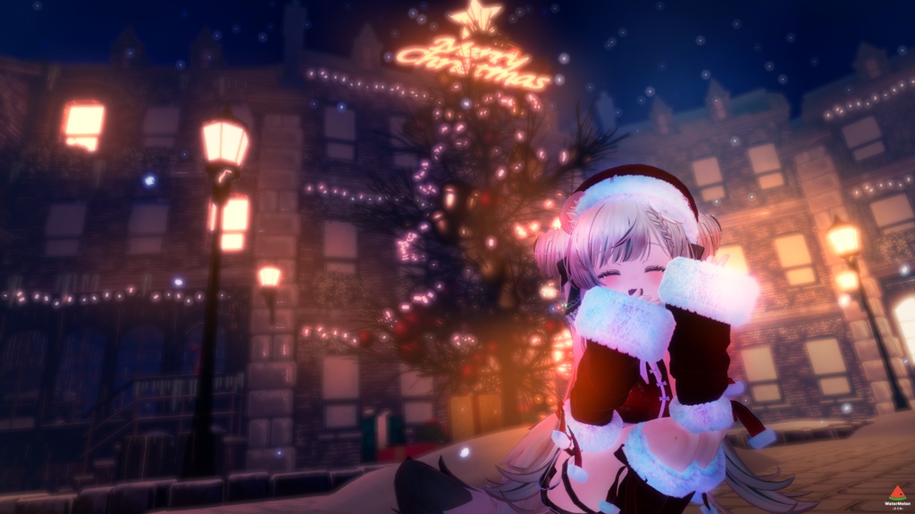 【VRChat】 Secret Santa Girl / 秘密のサンタガール / 비밀의 산타걸