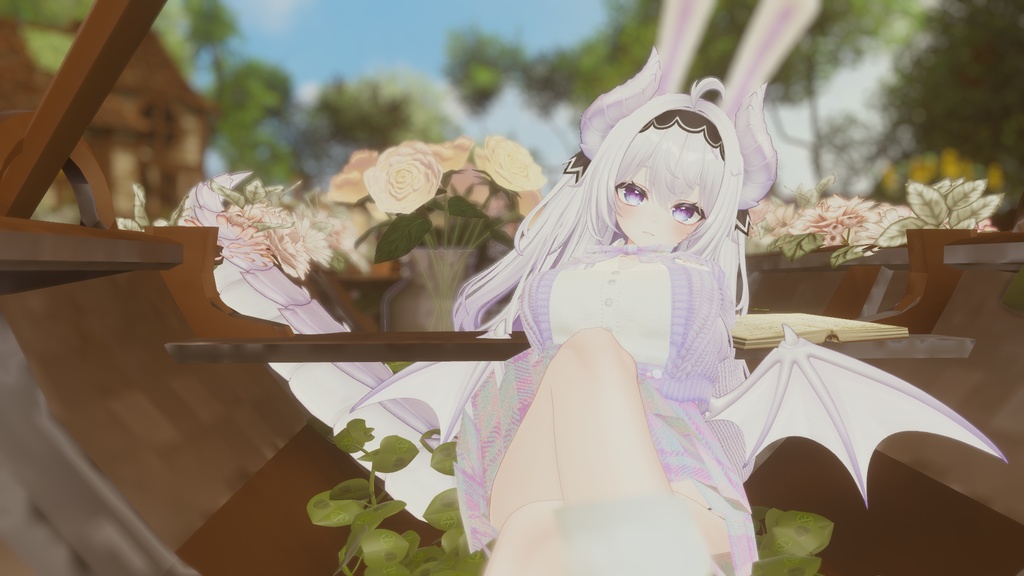 【VRChat】 봄날의 스쿨룩 / Spring School Look / 春のスクールルック