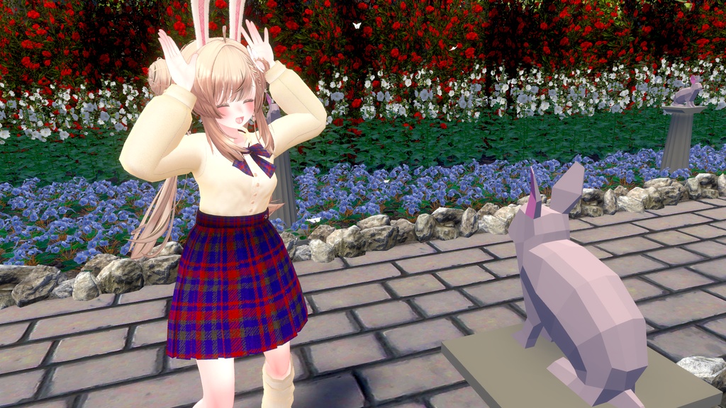 【VRChat】 봄날의 스쿨룩 / Spring School Look / 春のスクールルック