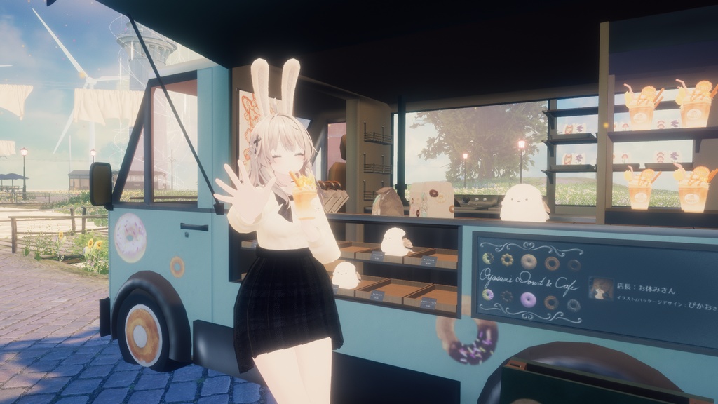 【VRChat】 봄날의 스쿨룩 / Spring School Look / 春のスクールルック