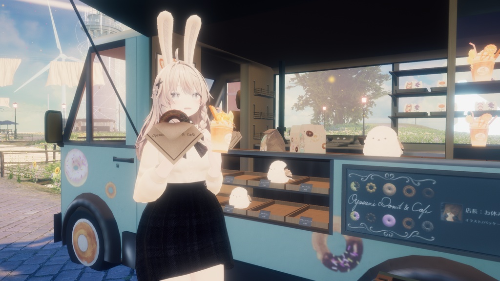 【VRChat】 봄날의 스쿨룩 / Spring School Look / 春のスクールルック