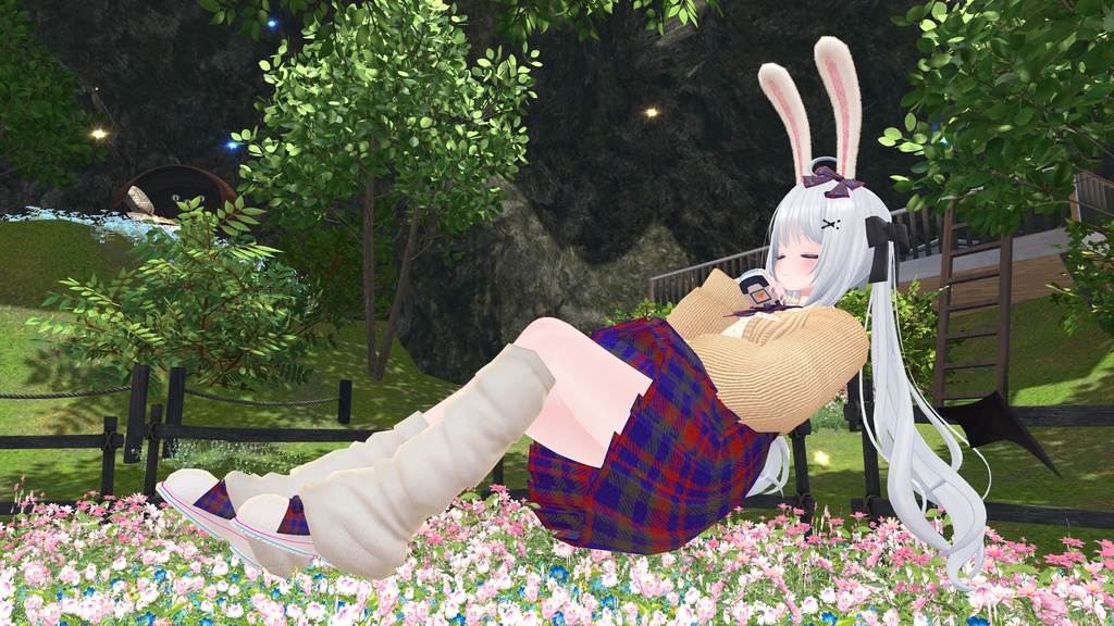 【VRChat】 봄날의 스쿨룩 / Spring School Look / 春のスクールルック