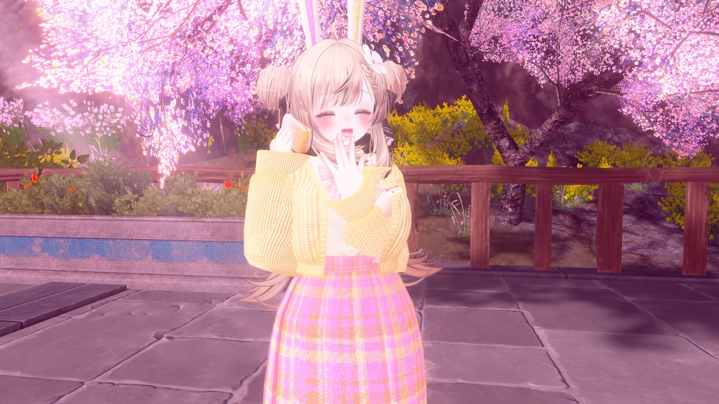 【VRChat】 봄날의 스쿨룩 / Spring School Look / 春のスクールルック