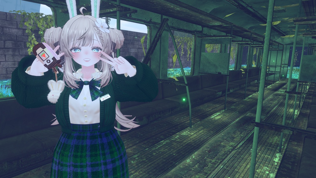 【VRChat】 봄날의 스쿨룩 / Spring School Look / 春のスクールルック