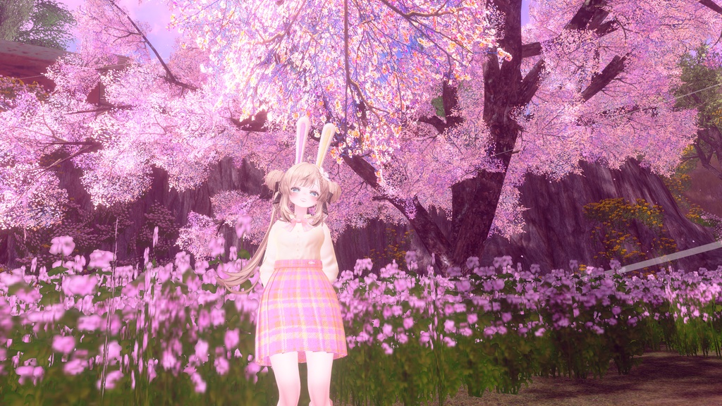 【VRChat】 봄날의 스쿨룩 / Spring School Look / 春のスクールルック