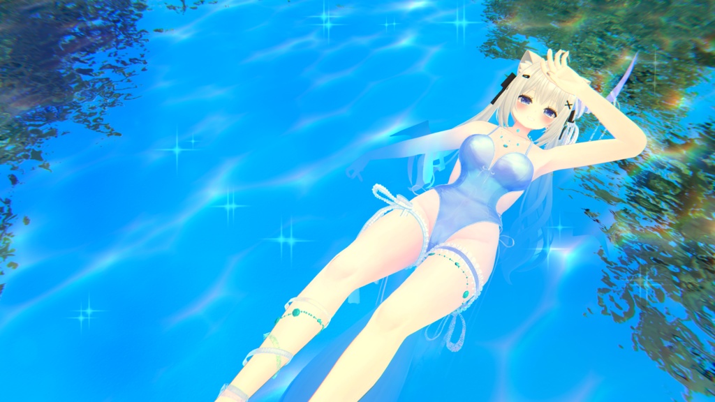 +8 Avatar ! 【VRChat】 swimsuit 🐬 水中の妖精 / Fairy of the Water / 페어리 오브 더 워터🐬 for Shinano, Milltina, Manuka, Lavie, Milfy, Airi, Karin, Marycia