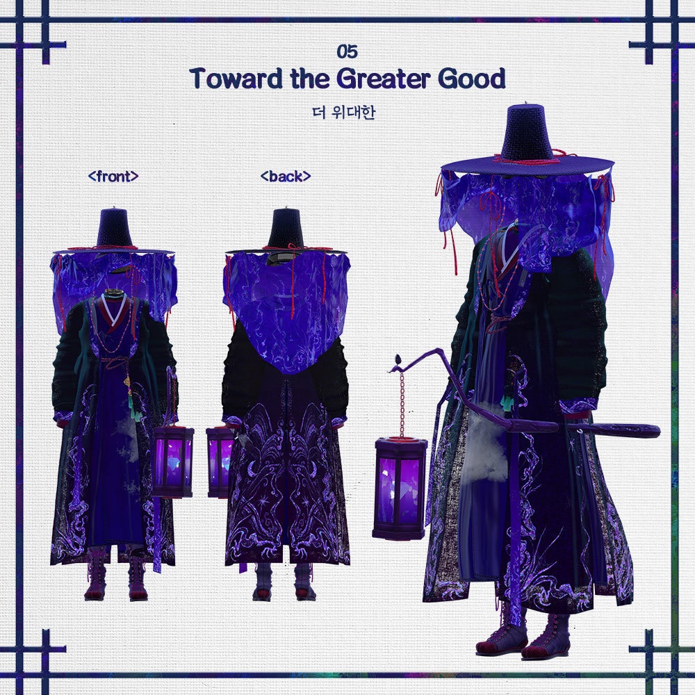 +5 Avatar !【VRChat】 "正義の道"韓服 / "Justice Road" Hanbok / "정의의 길" 한복 | for Minase, Hanka, Komano, Shinano, Manuka