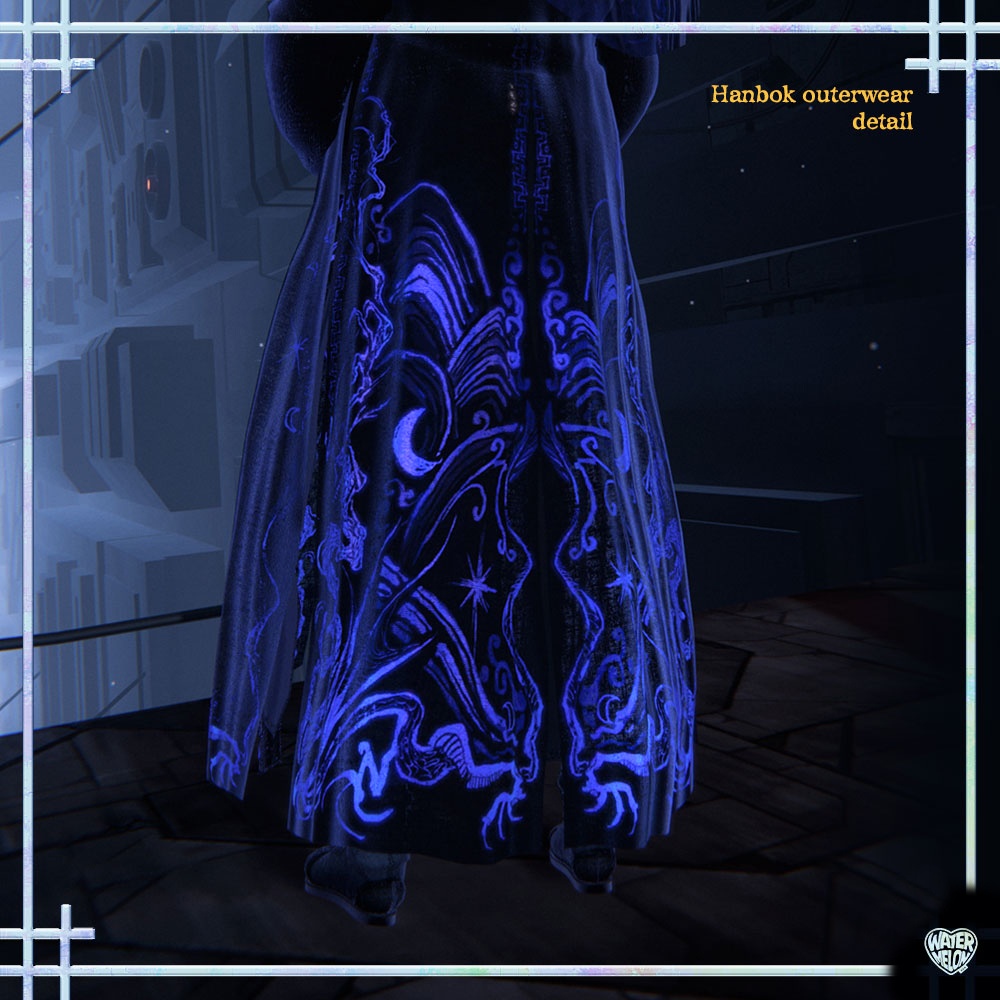 +5 Avatar !【VRChat】 "正義の道"韓服 / "Justice Road" Hanbok / "정의의 길" 한복 | for Minase, Hanka, Komano, Shinano, Manuka