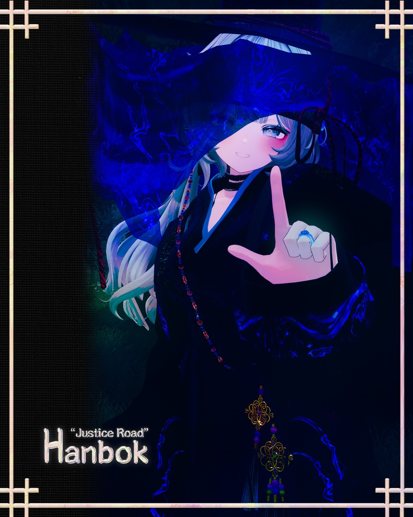+5 Avatar !【VRChat】 "正義の道"韓服 / "Justice Road" Hanbok / "정의의 길" 한복 | for Minase, Hanka, Komano, Shinano, Manuka
