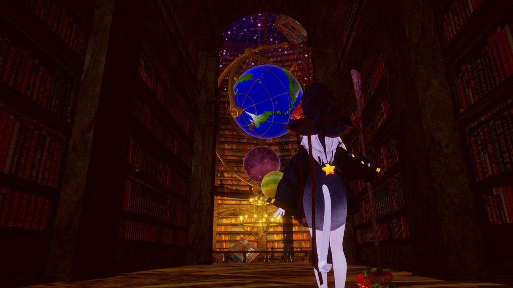 【VRChat】 夜の魔女 / Witch of the Night / 밤의 마녀 * for shinano, Milltina, Manuka, Milfy, Chocolat