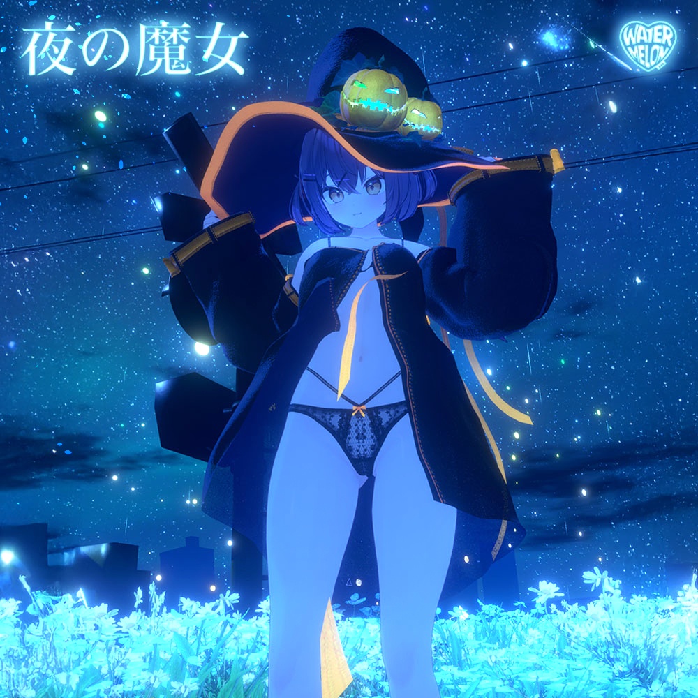 【VRChat】 夜の魔女 / Witch of the Night / 밤의 마녀 * for shinano, Milltina, Manuka, Milfy, Chocolat