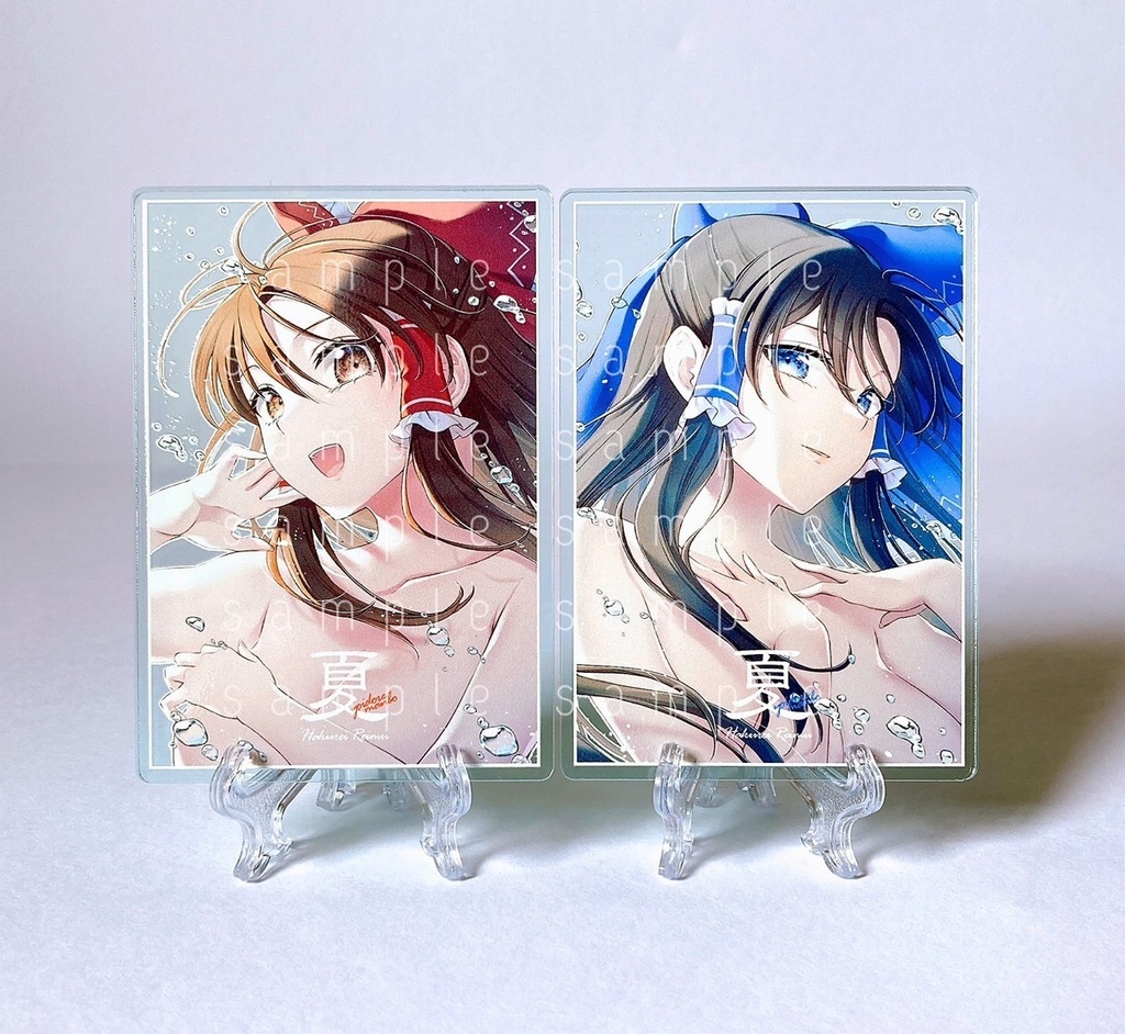 アクリルカードシリーズ第四弾