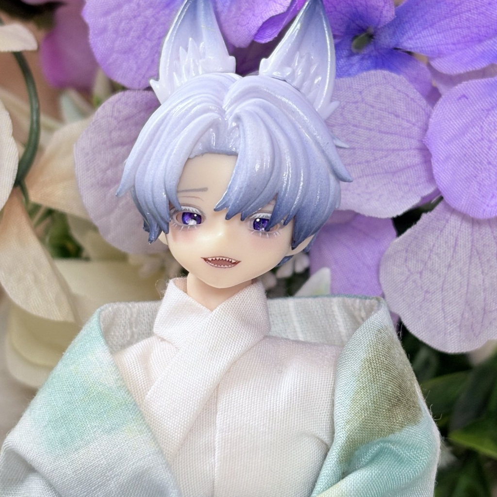 レジンアイ・6mm/パンジー&ローズ