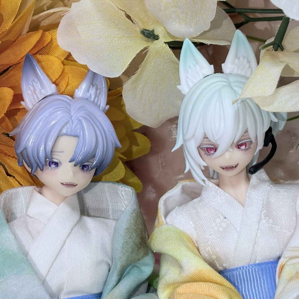 レジンアイ・6mm/パンジー&ローズ