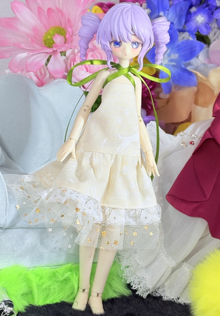 ドール用シンプルワンピース