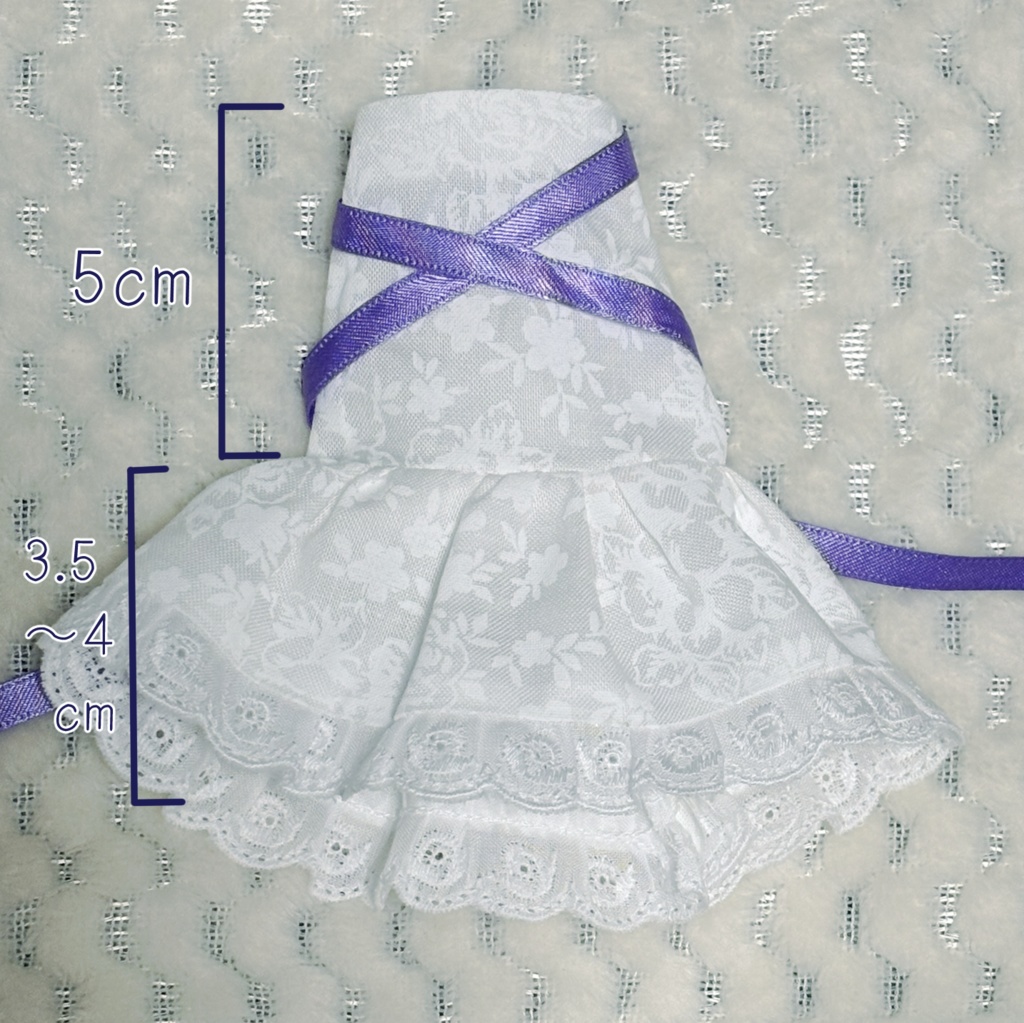 ドール用シンプルワンピース