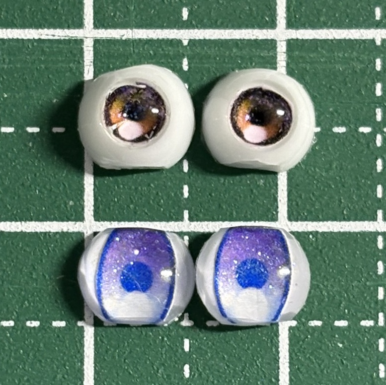 レジンアイ・6mm/円形グラデ