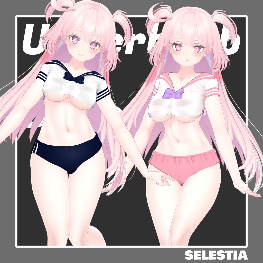 【6アバター対応】Underboob Sailor