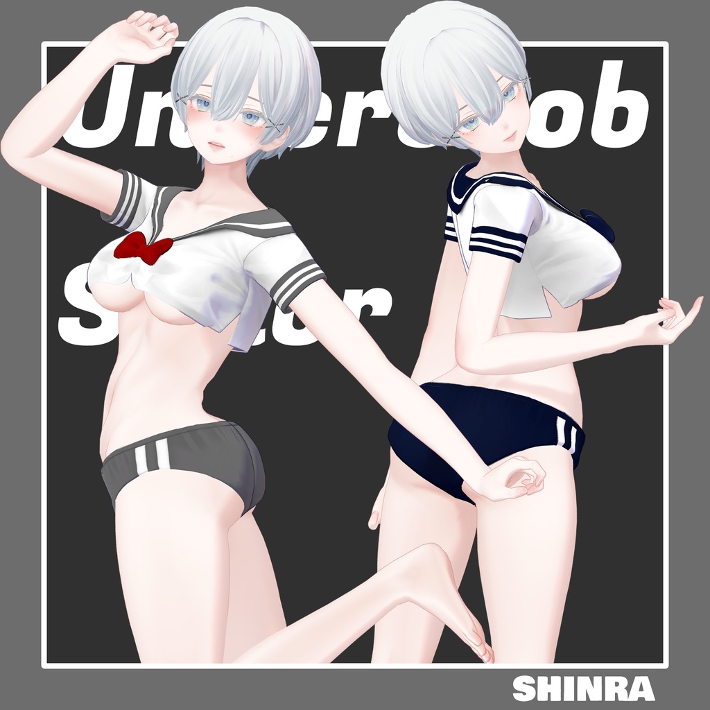 【6アバター対応】Underboob Sailor