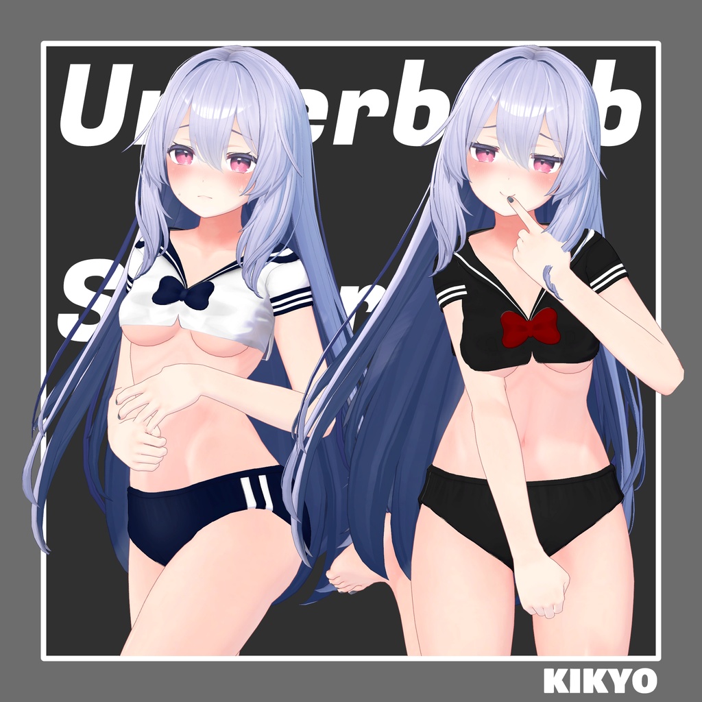 【6アバター対応】Underboob Sailor