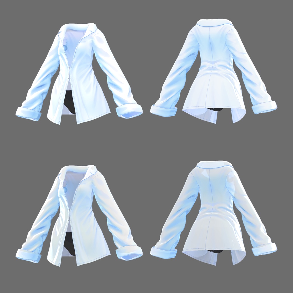 【9アバター対応】 Oversized Shirt Look