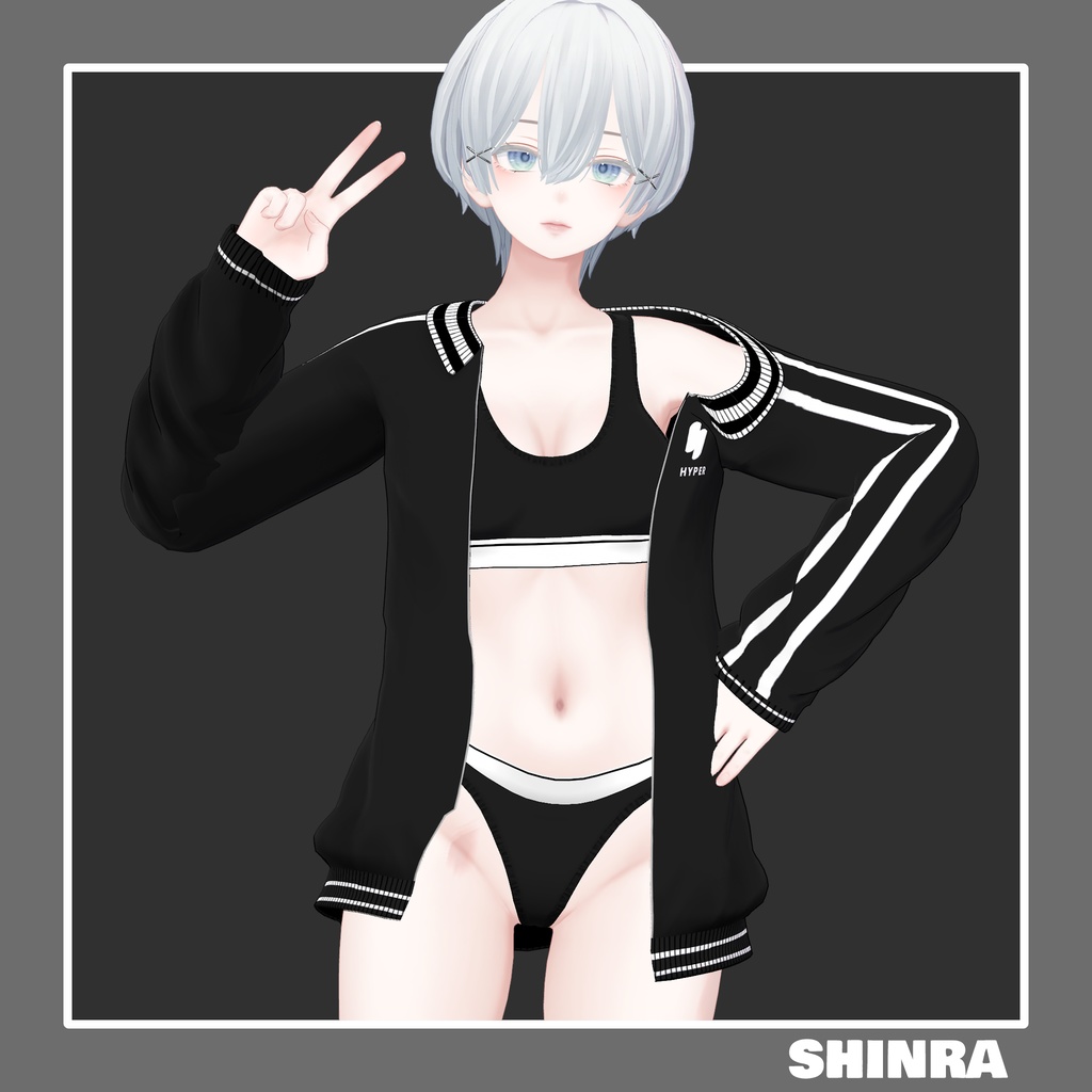 【9アバター対応】 sporty underwear