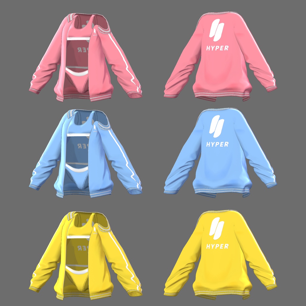 【9アバター対応】 sporty underwear