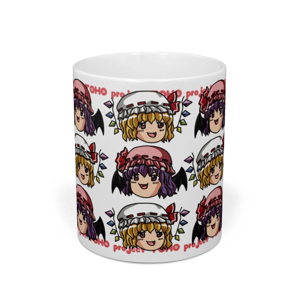 【受注】シン・ゆっくりレミリアとフランマグカップ