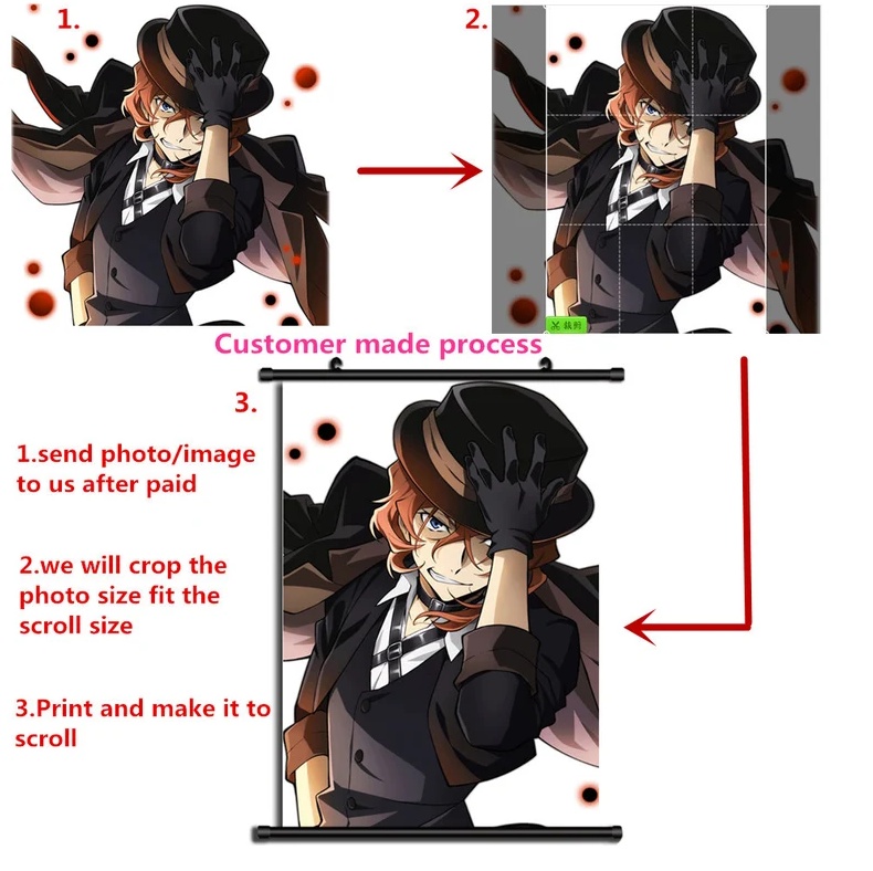 Custom made - Anime Poster Scroll