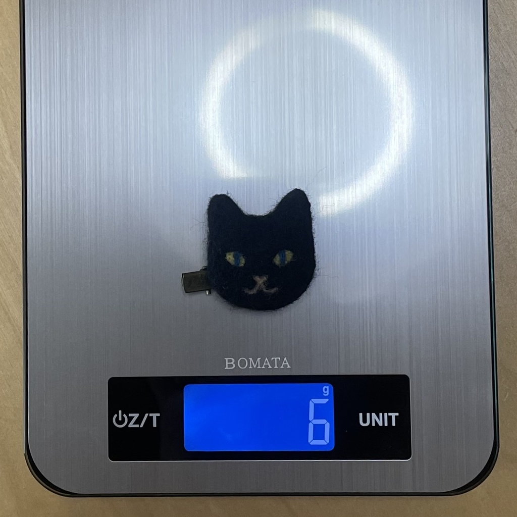 ネコねこピンズ&クリップ(ブラック)