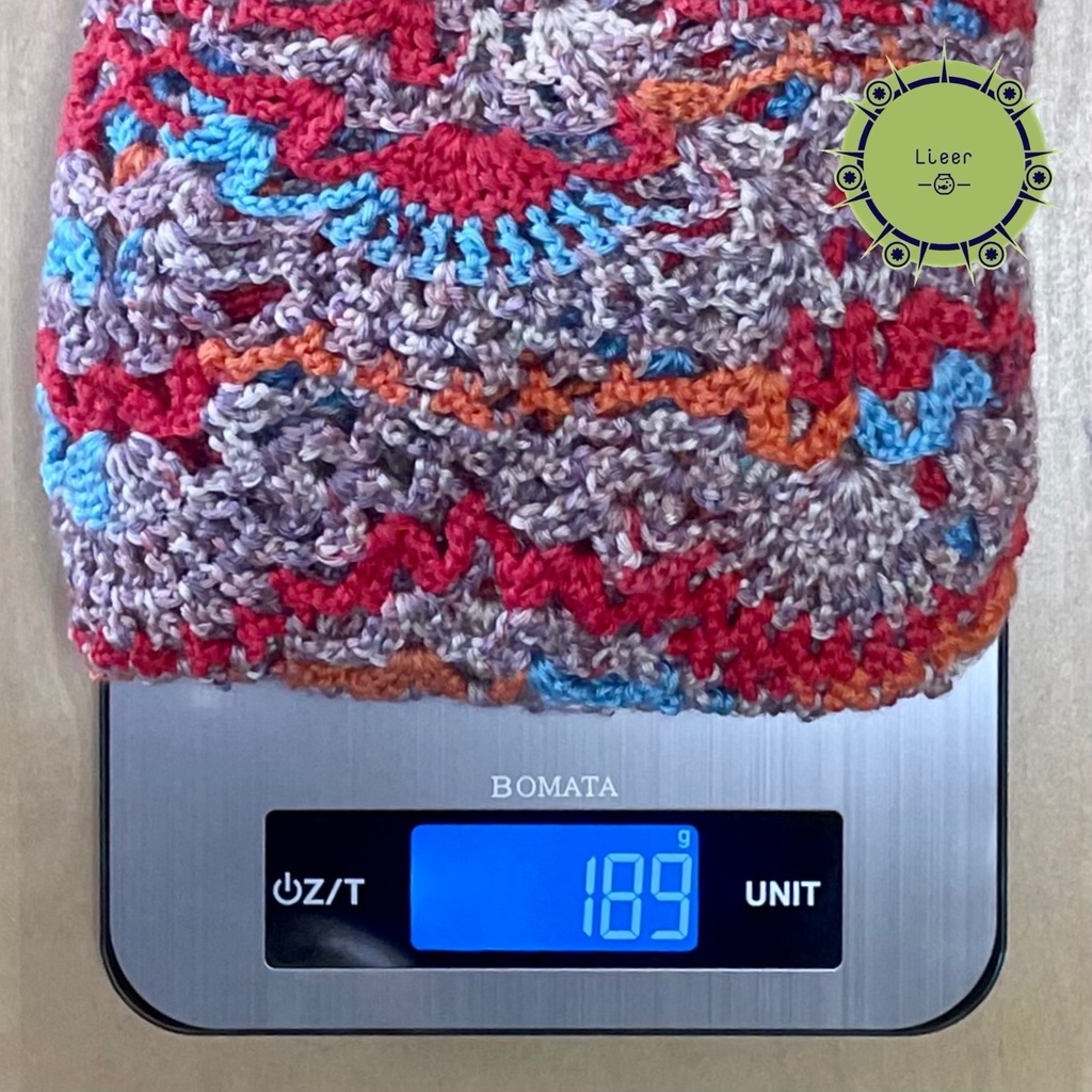 【 Lieer 】パイナップル模様Bag (レッド)