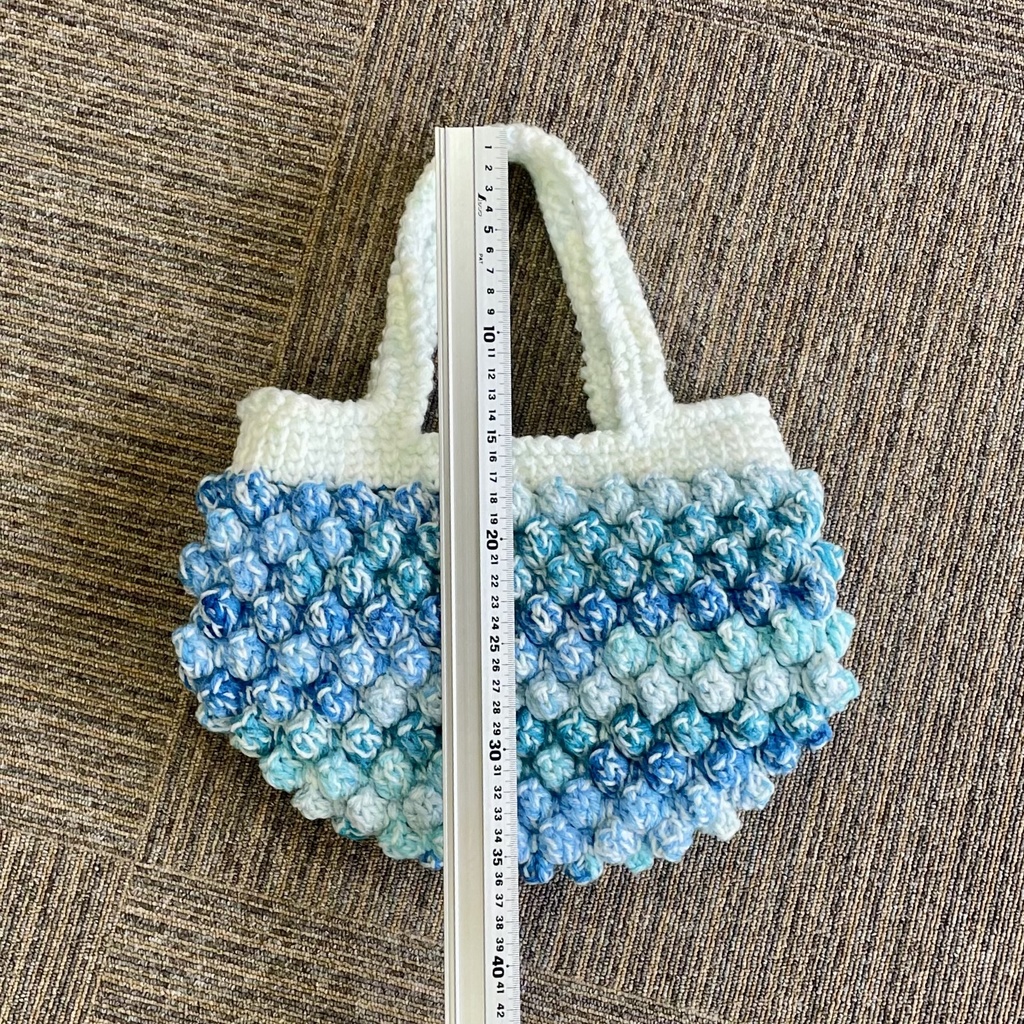 【 Lieer 】ポコポコBag (マリンブルー)